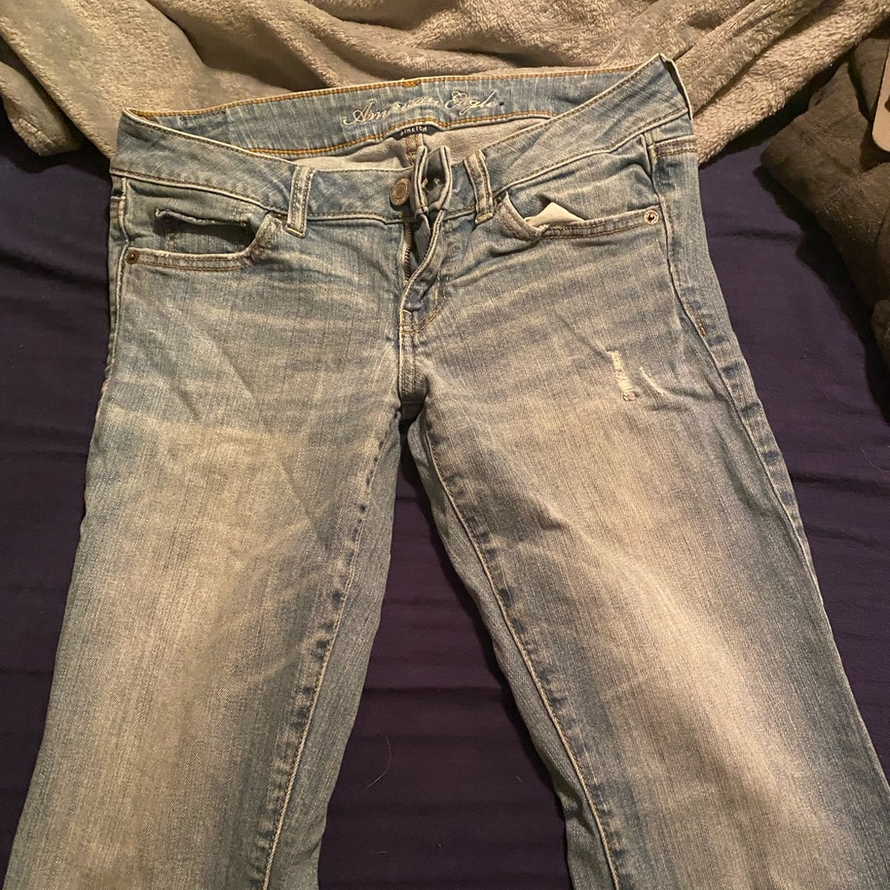 American eagle stretch boot cut jeans